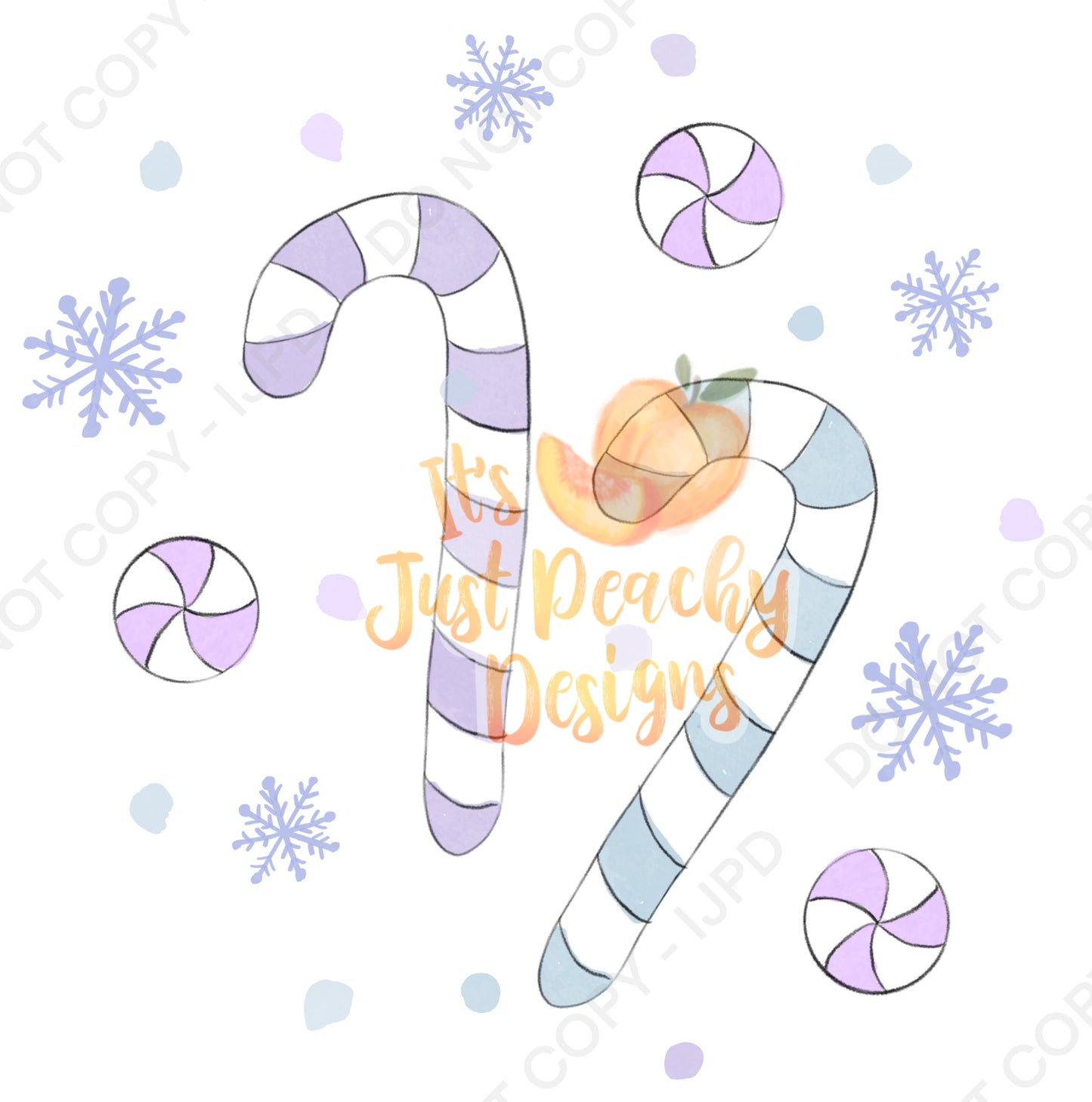 Candy Cane  PNG - Multiple Options