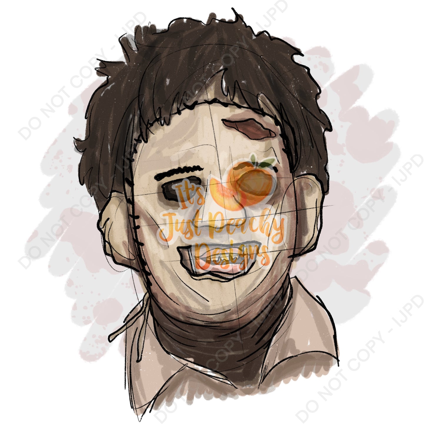 Sketchy Horror Fave 5 PNG