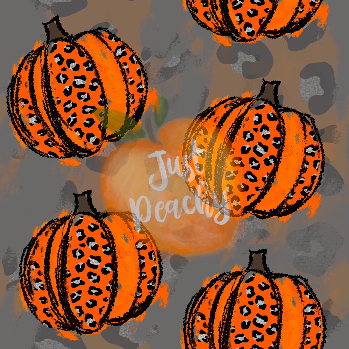 Leopard Pumpkins Fall - Multiple Colors