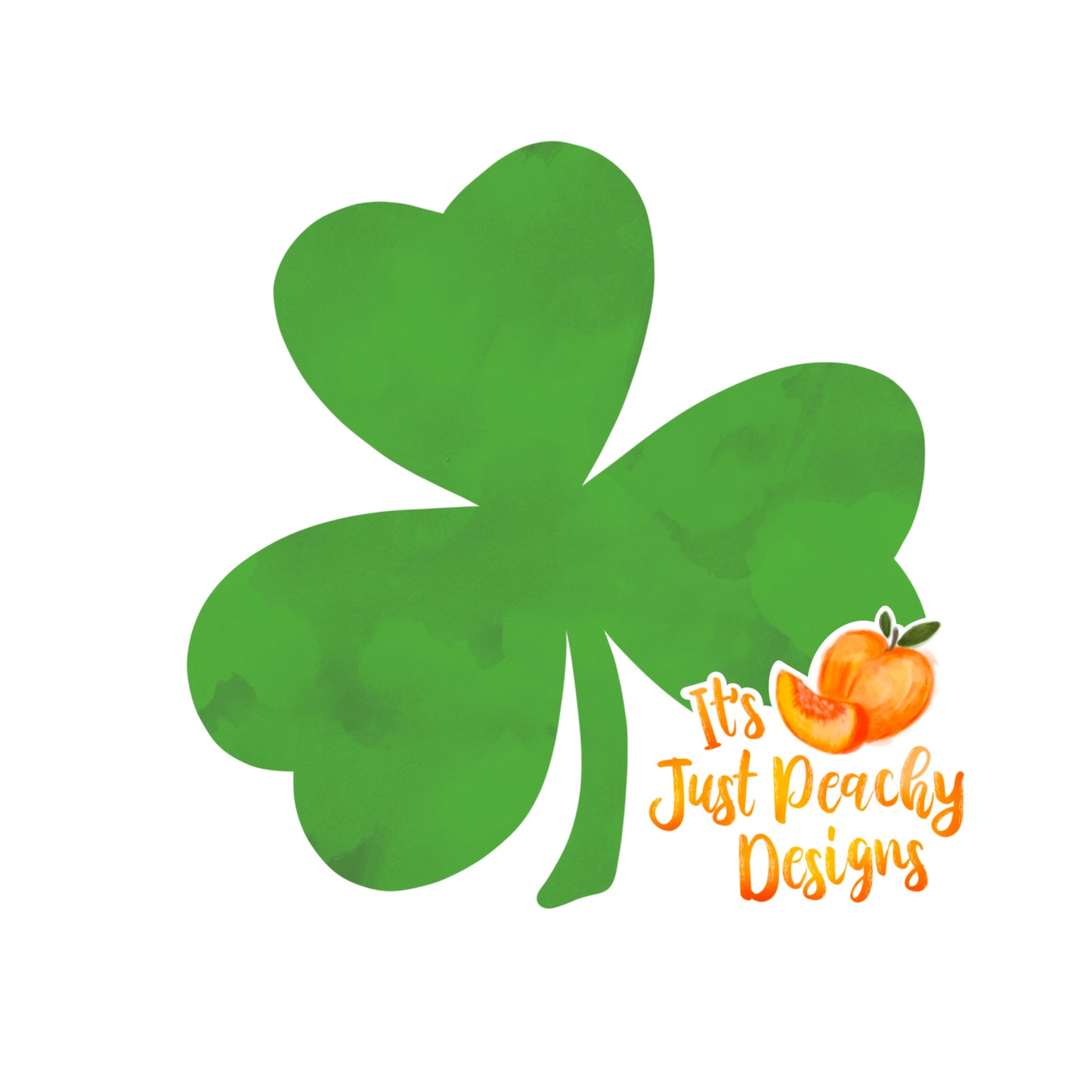 Watercolor Shamrock PNG 2