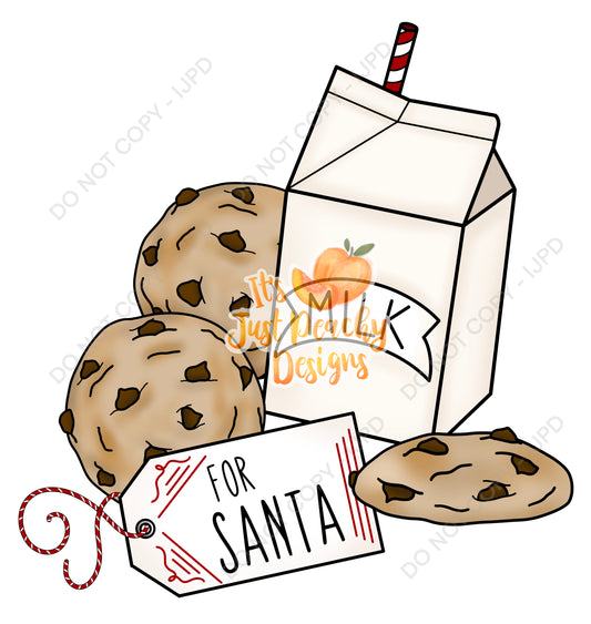 Milk and Cookies PNG