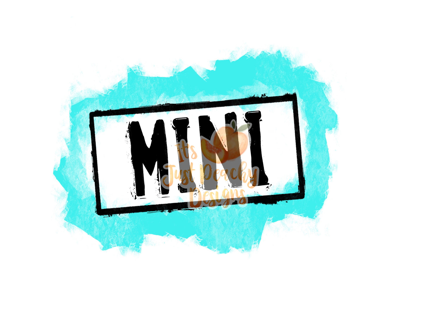 Mini PNG- Aqua or Black