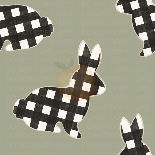 Plaid Bunny - Multiple colors