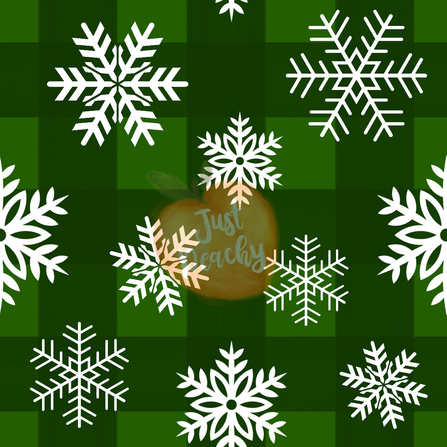 Plaid Snowflakes