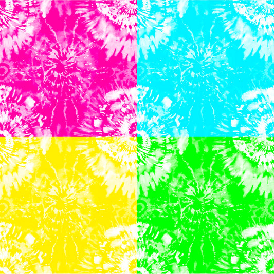 Tie Dye 4  - Multiple Variations