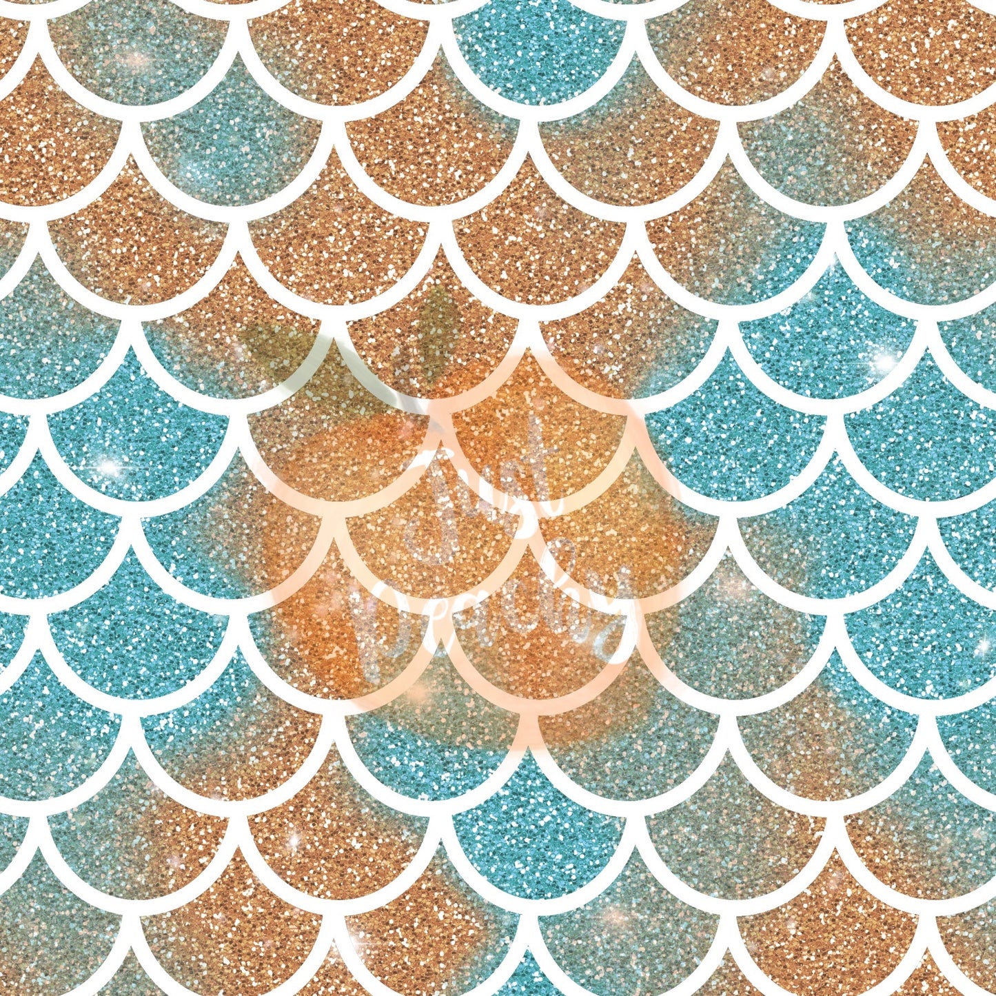 Glitter Mermaid Scales - Multiple Variations