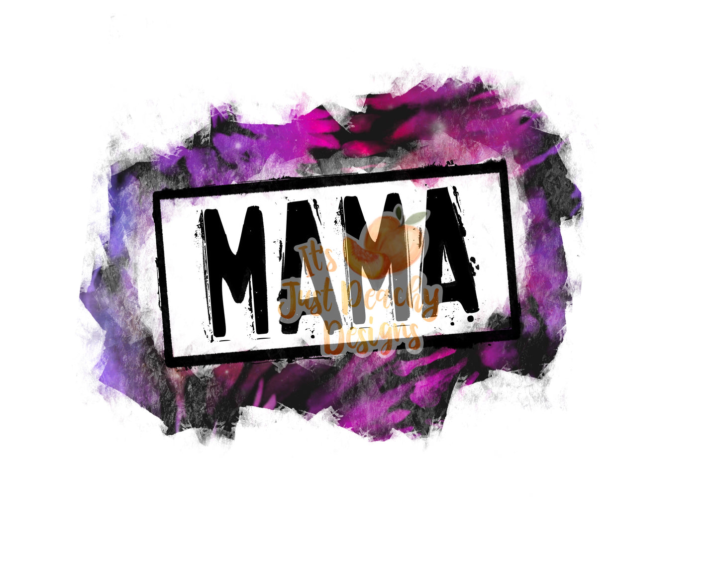 Galaxy Mama PNG- Blue or Magenta