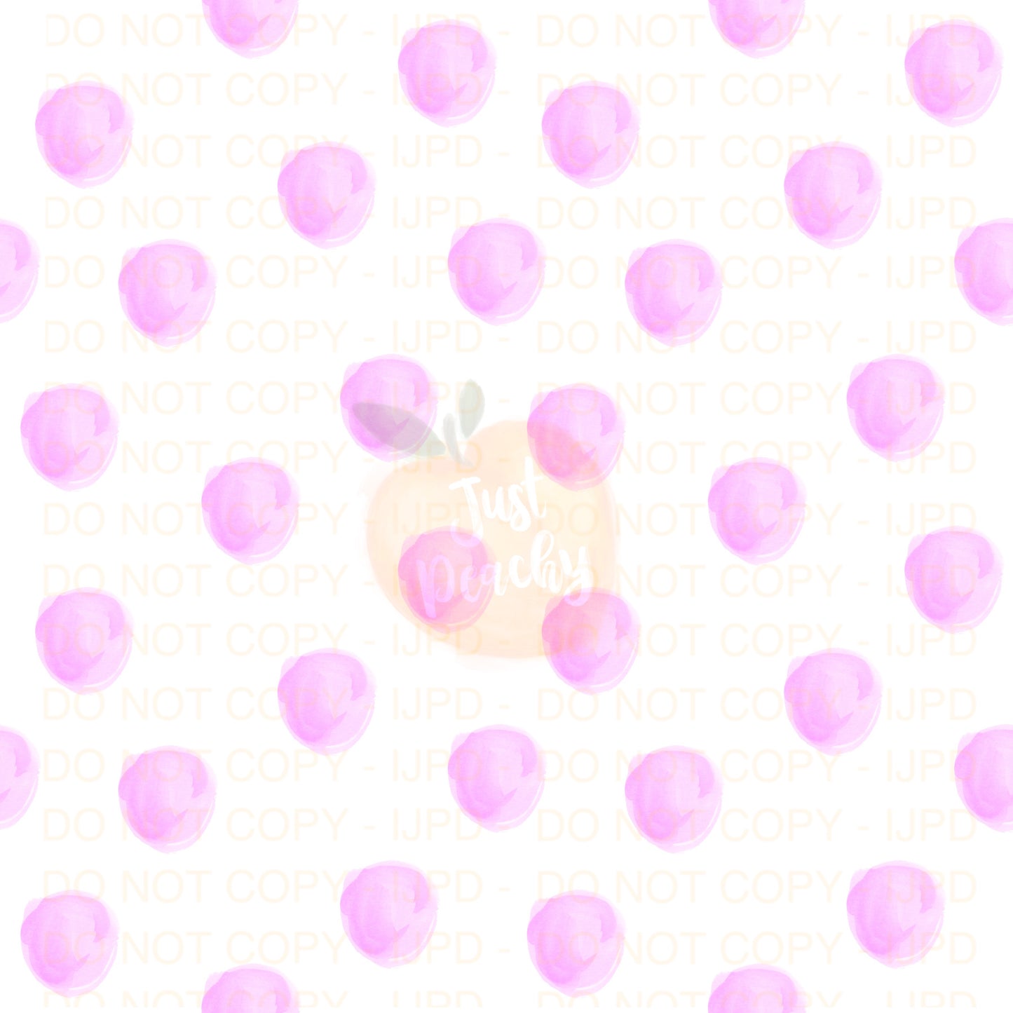 Watercolor Polka Dots- Multiple colors