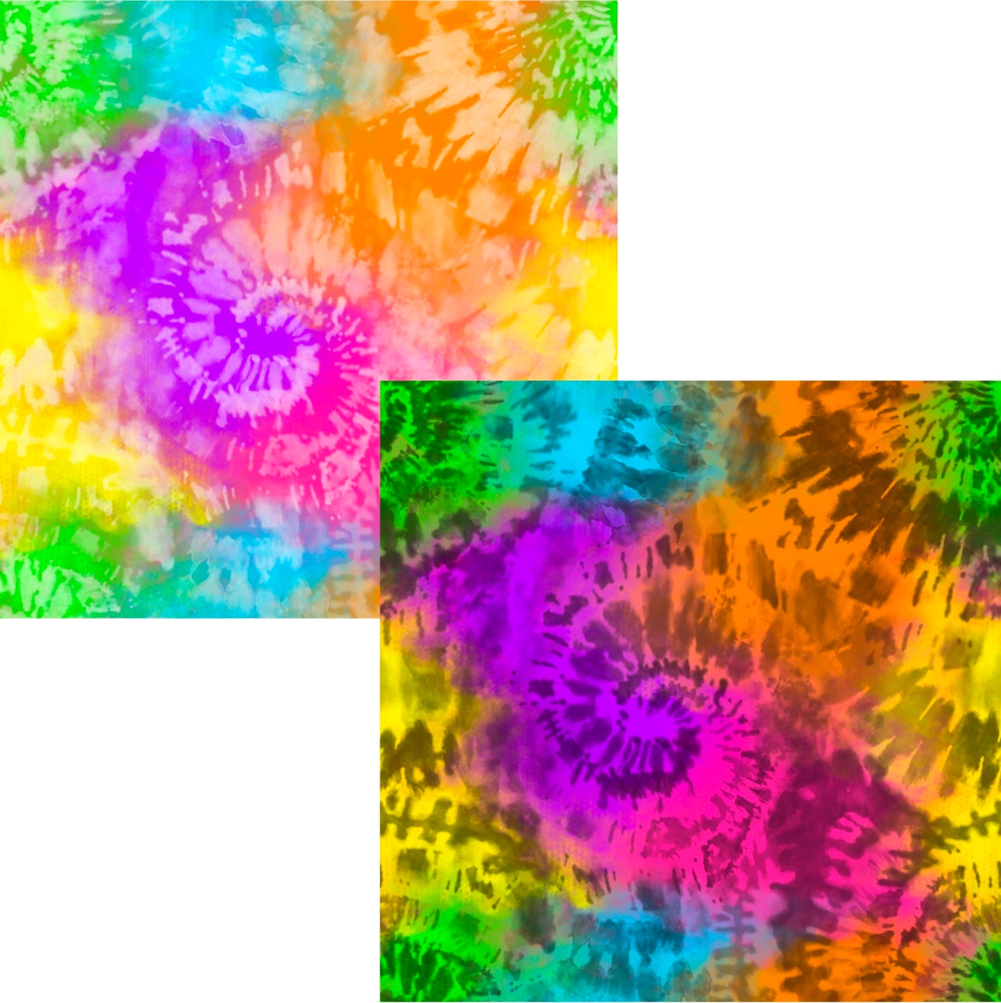 Tie Dye Rainbow - Multiple Variations