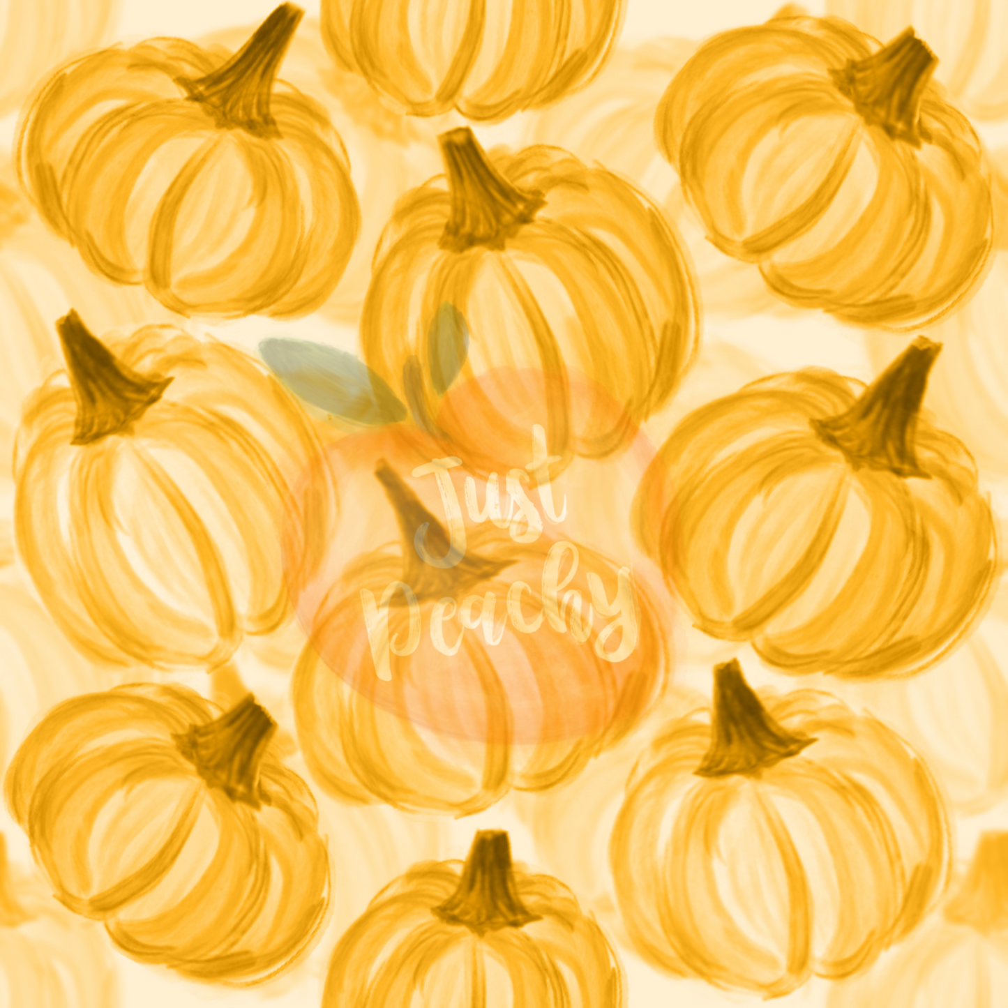 Watercolor Pumpkins - Multiple Colors