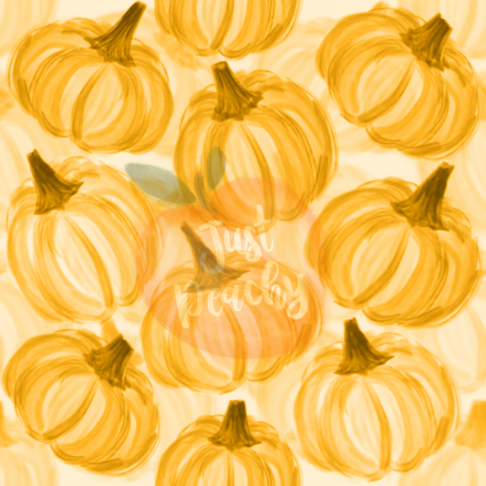 Watercolor Pumpkins - Multiple Colors