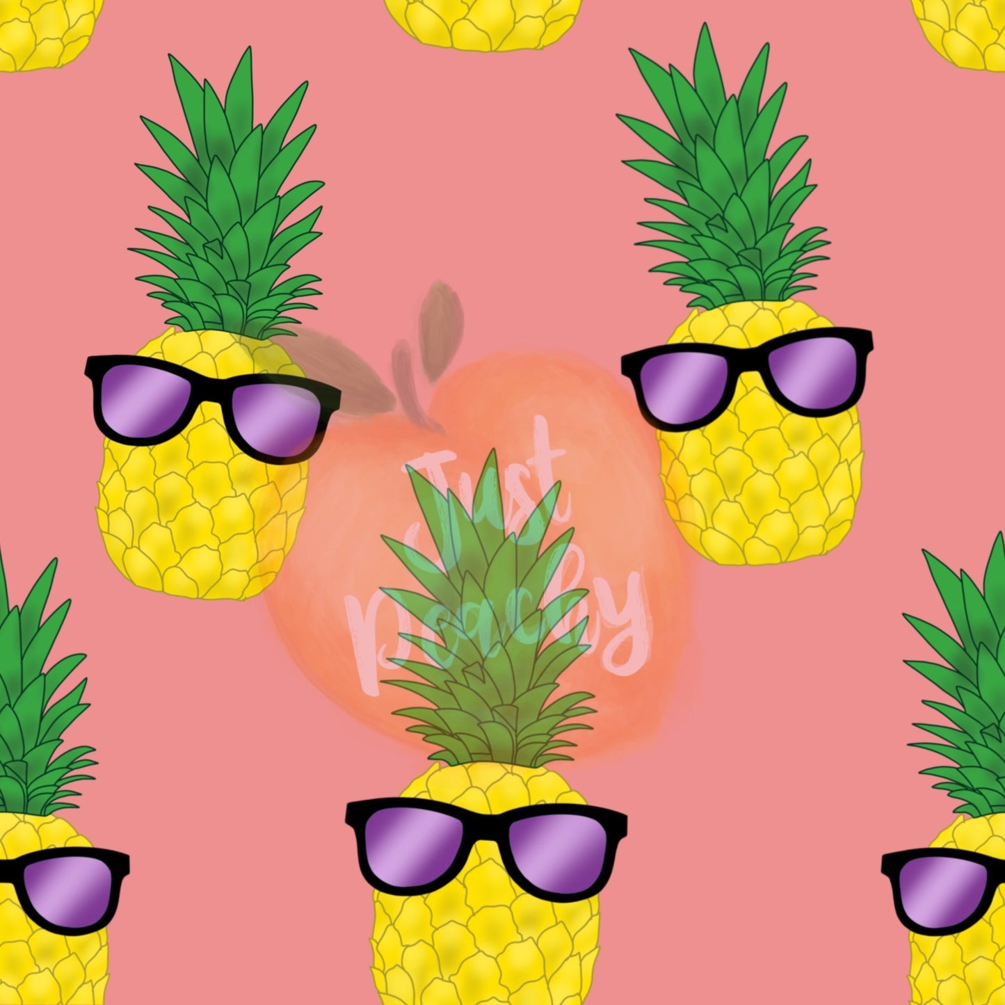 Cool Pineapple- Multiple Colors