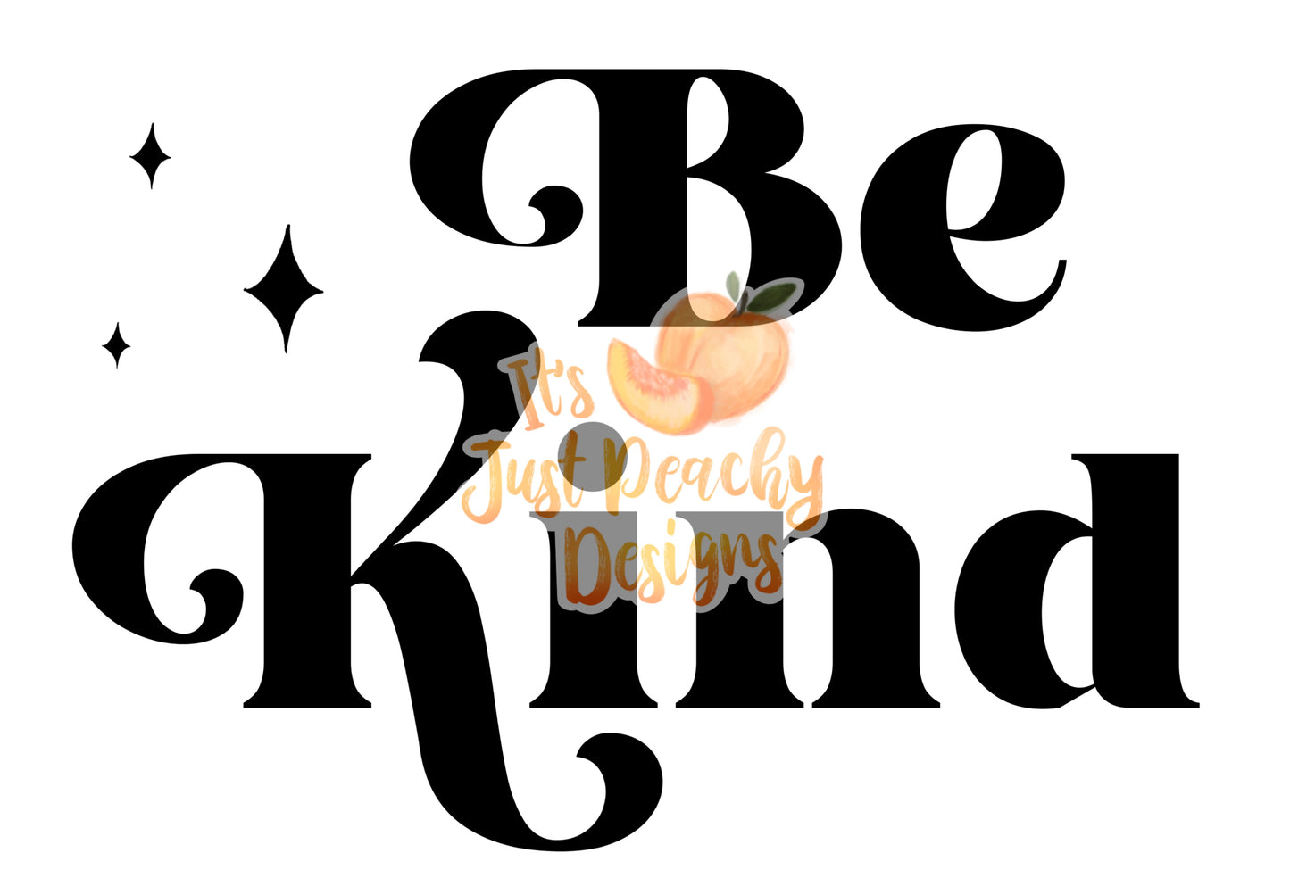 Be Kind PNG