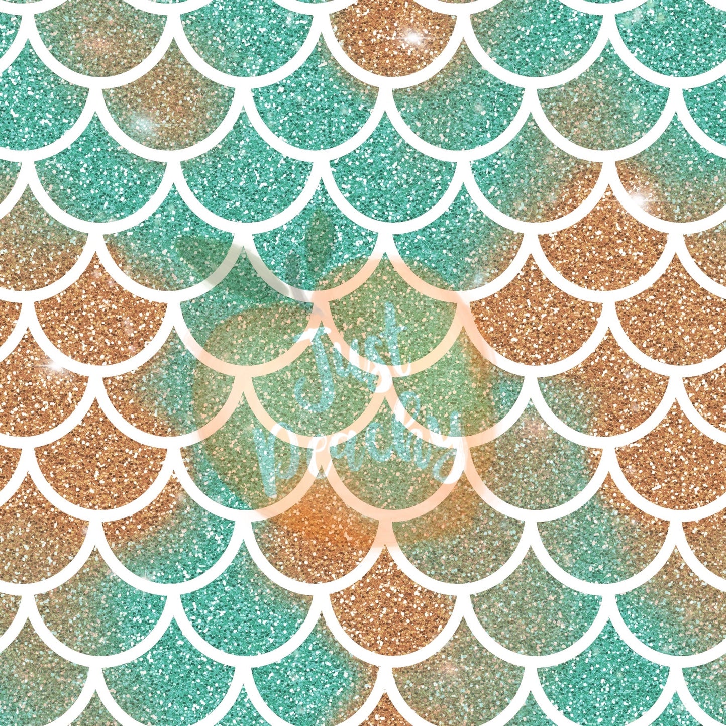 Glitter Mermaid Scales - Multiple Variations