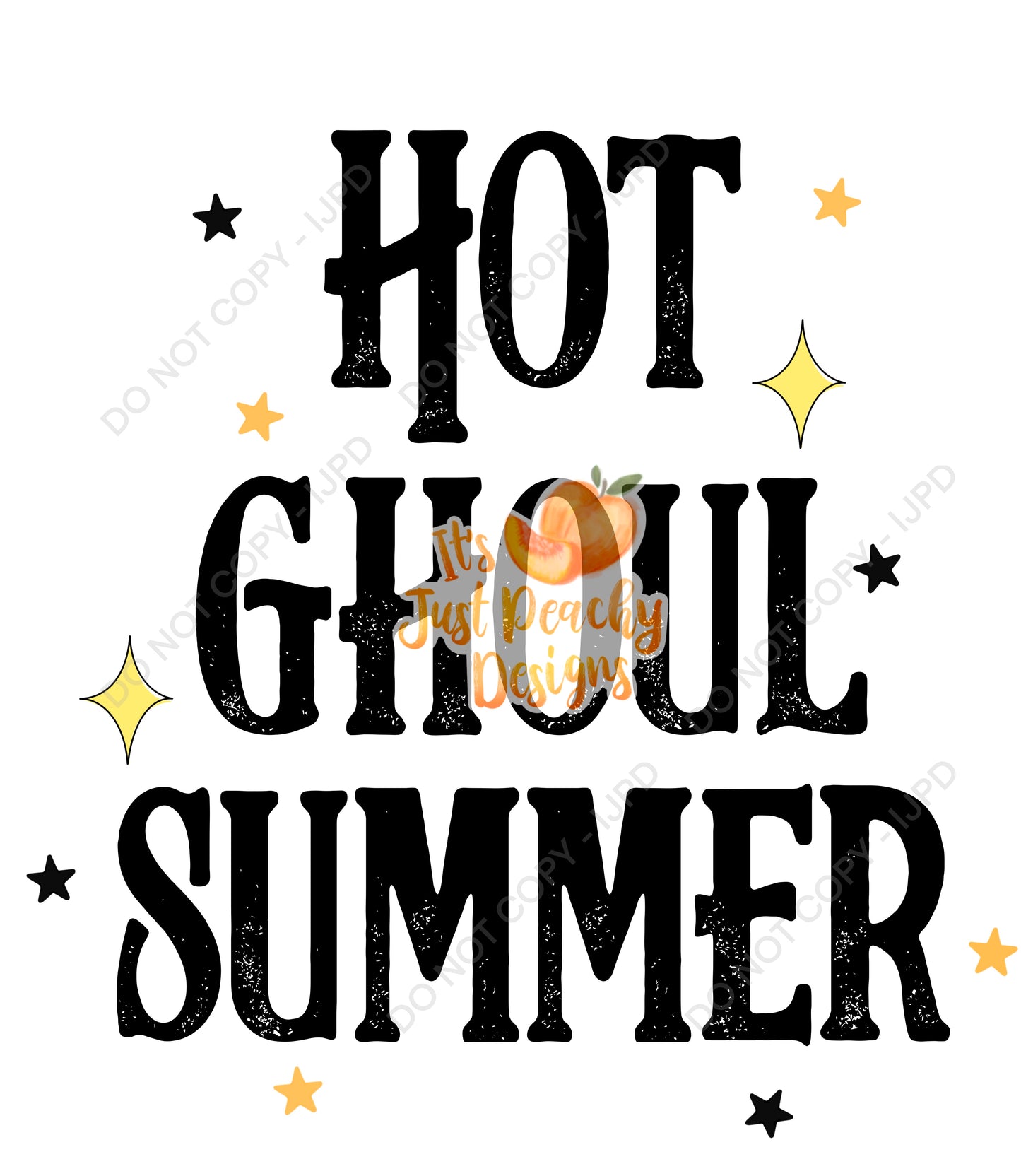 Hot Ghoul Summer PNG