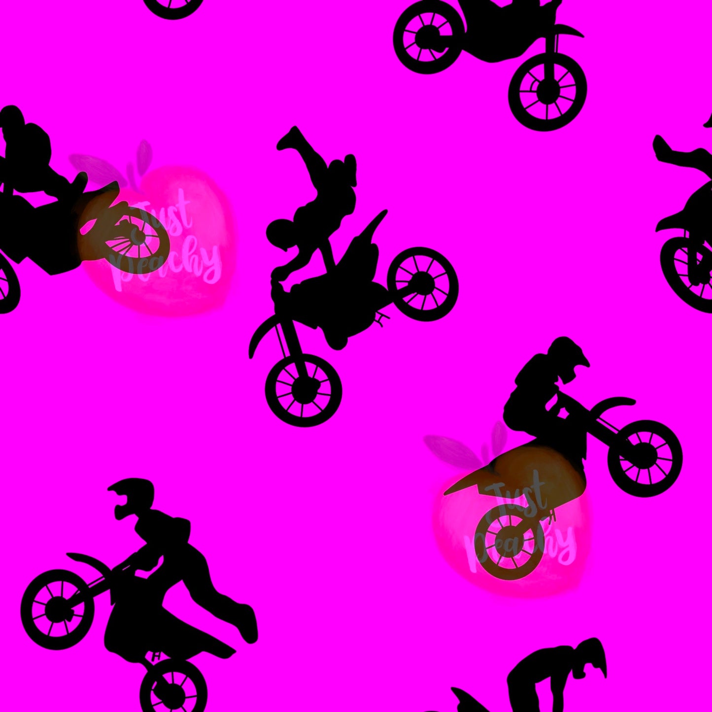 Dirt bike Silhouettes- Multiple Colors