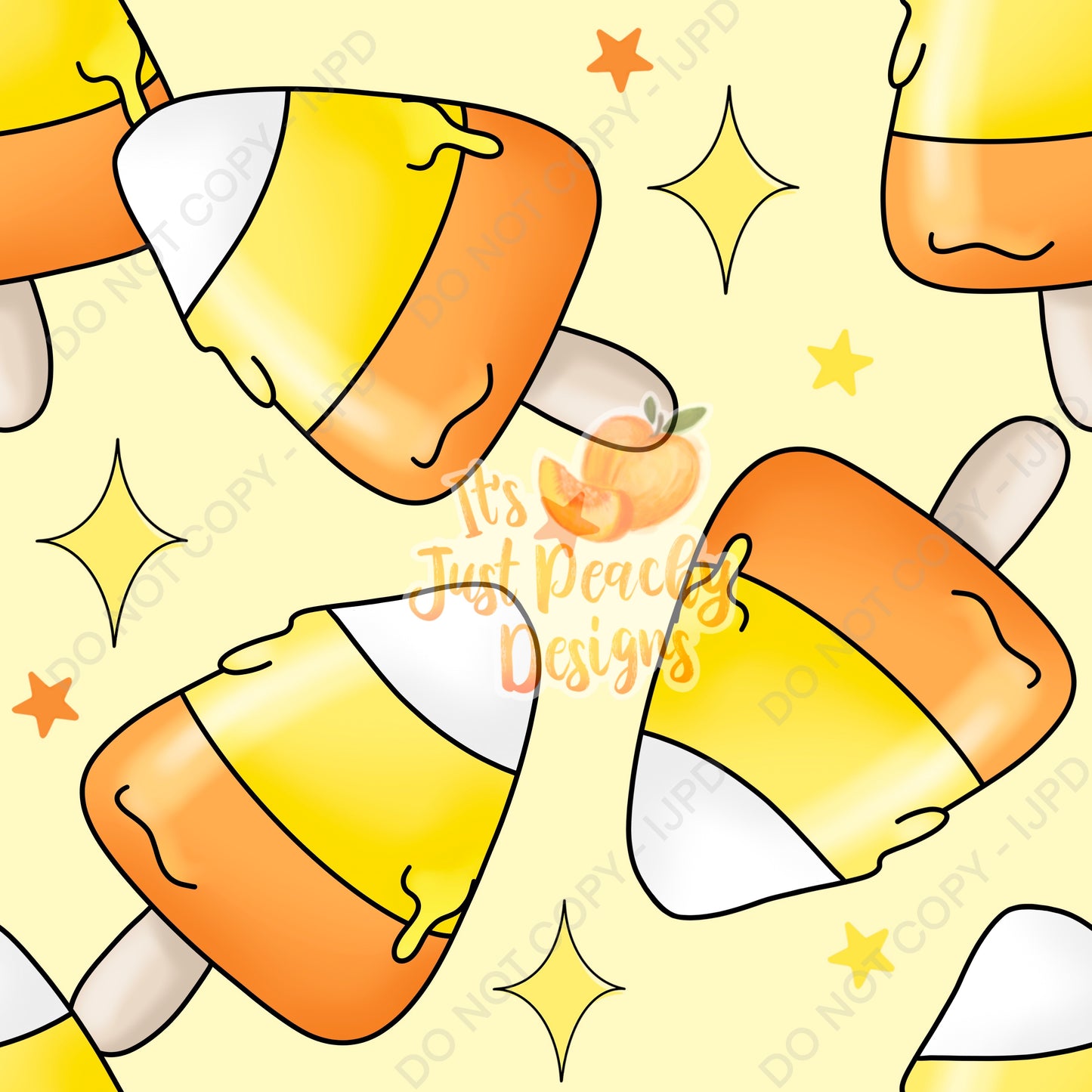 Candy Corn Popsicles- Multiple Colors