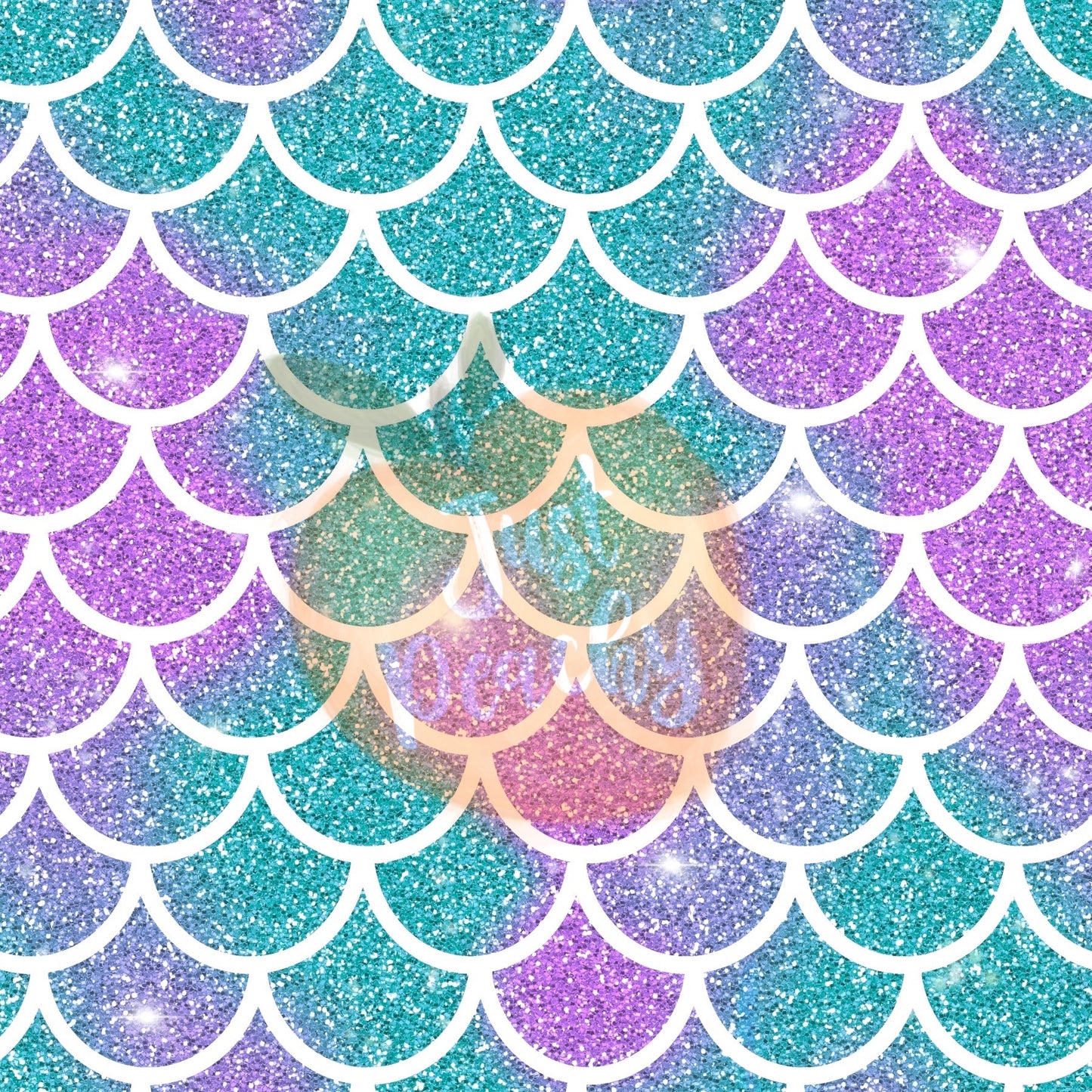 Glitter Mermaid Scales - Multiple Variations