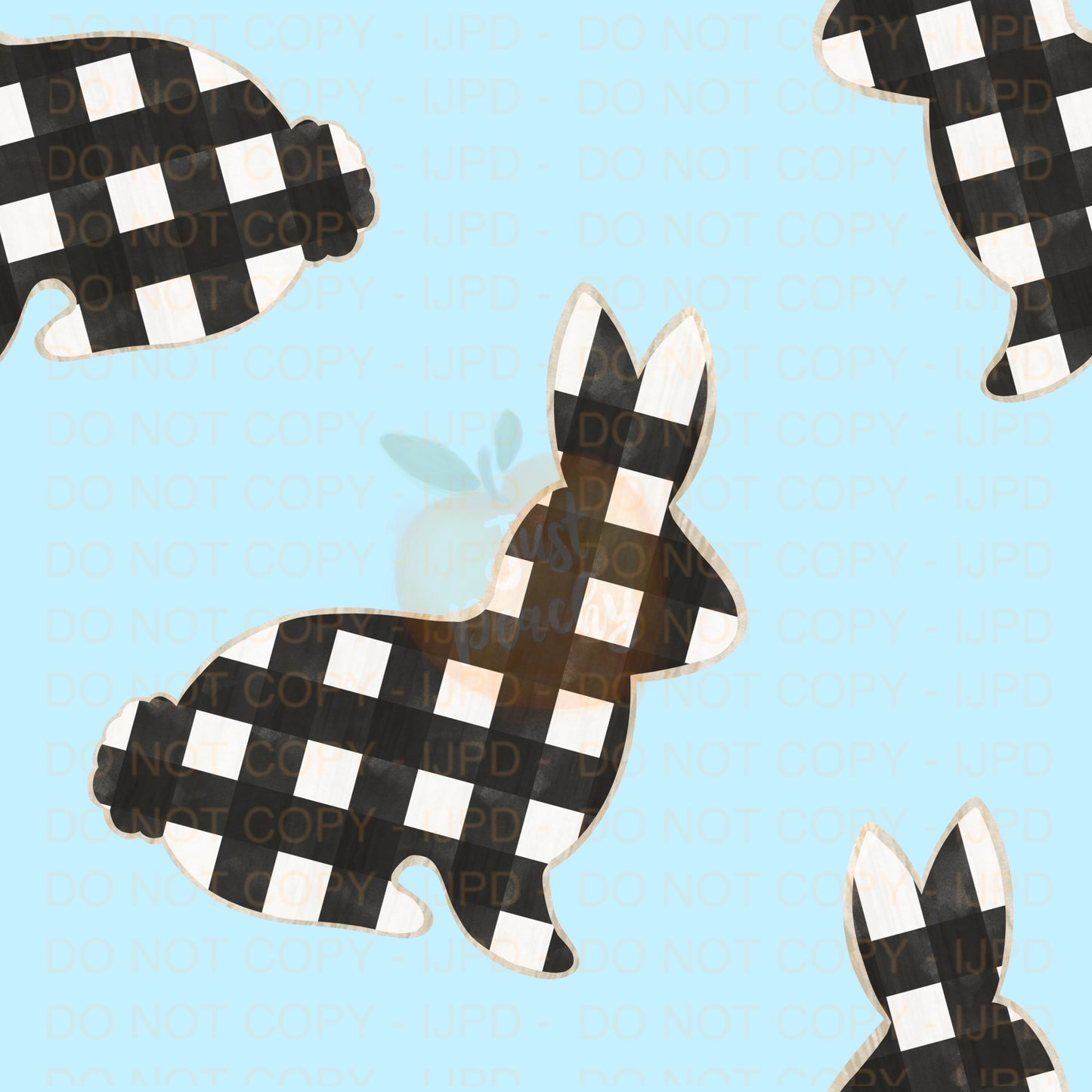 Plaid Bunny - Multiple colors