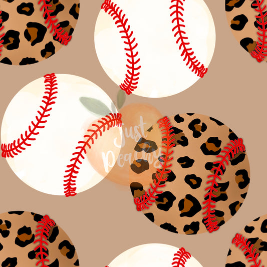 Leopard Baseballs - Multiple Colors