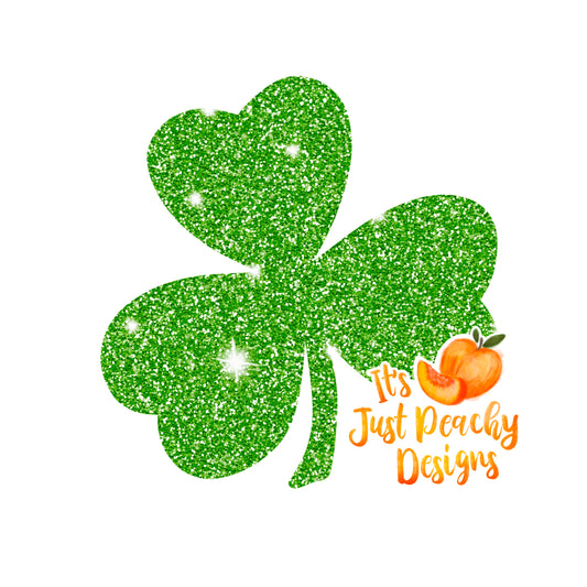 Glitter Shamrock PNG