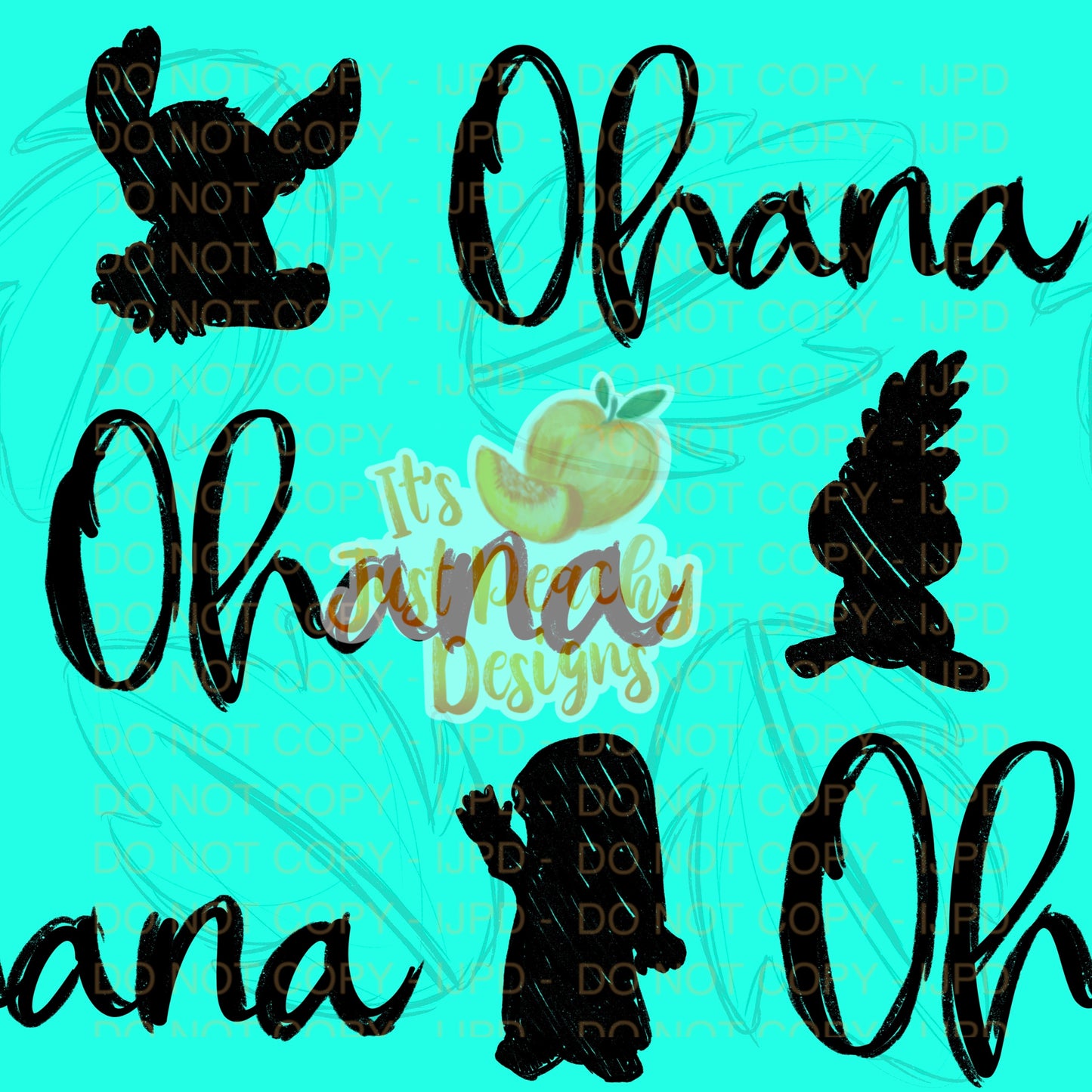 Ohana Silhouettes 2 - Multiple Color Options