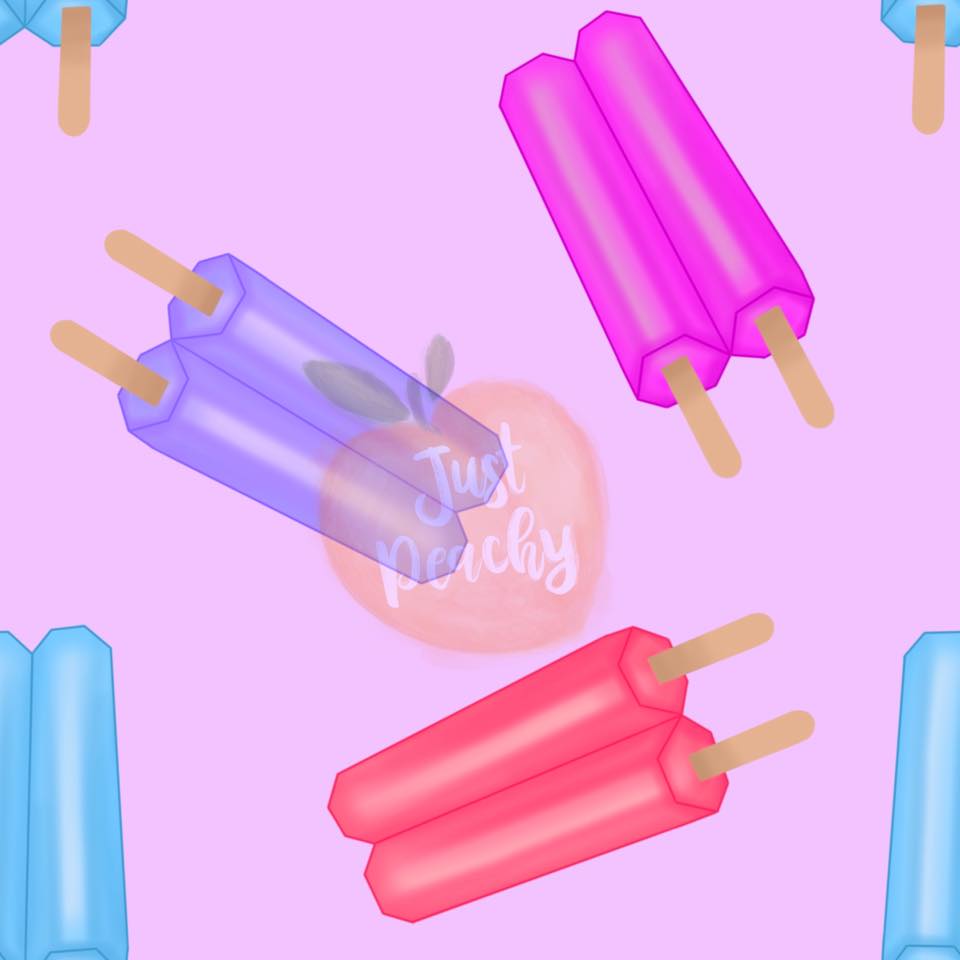 Popsicle Pink, Purple, Red-Multiple Colors