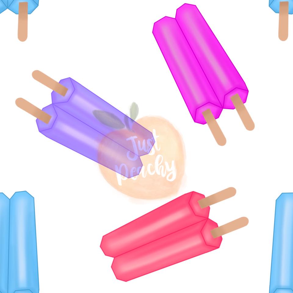 Popsicle Pink, Purple, Red-Multiple Colors