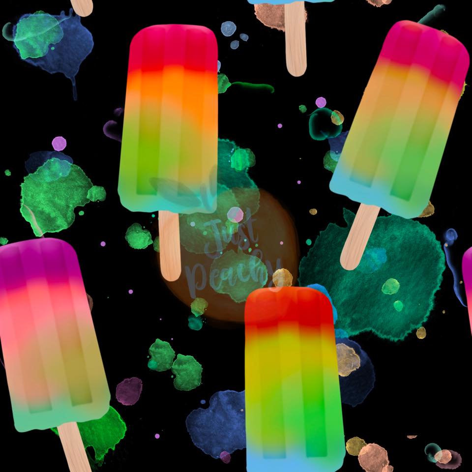 Psychedelic Popsicle-Multiple Colors